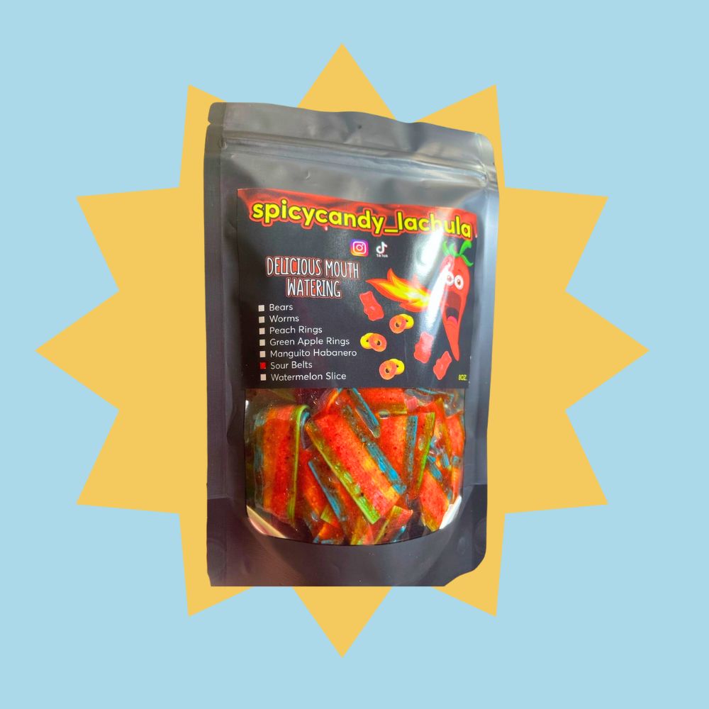 Chamoy Sour Belts - Tiras Va Vos !!