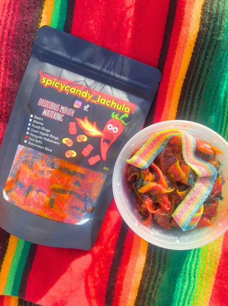 Chamoy Sour Belts - Tiras Va Vos !!