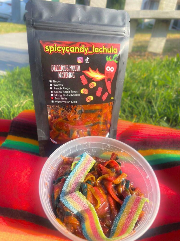Chamoy Sour Belts - Tiras Va Vos !!