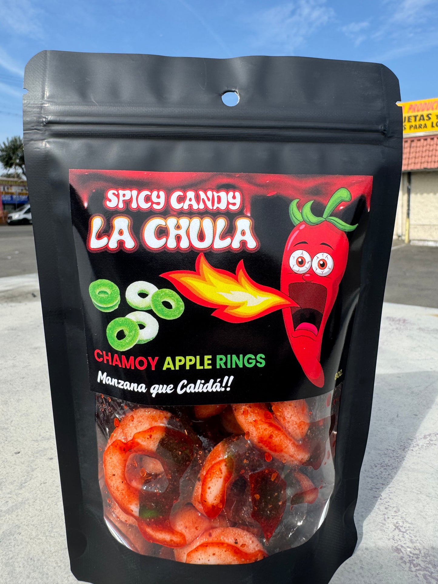 Chamoy Apple Rings - Manzana que Calida!!