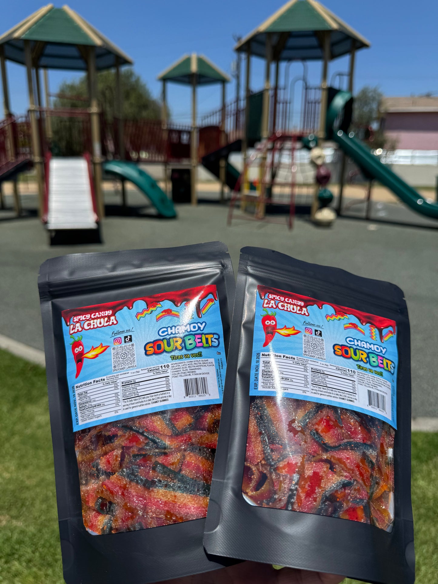 Chamoy Sour Belts - Tiras Va Vos !!