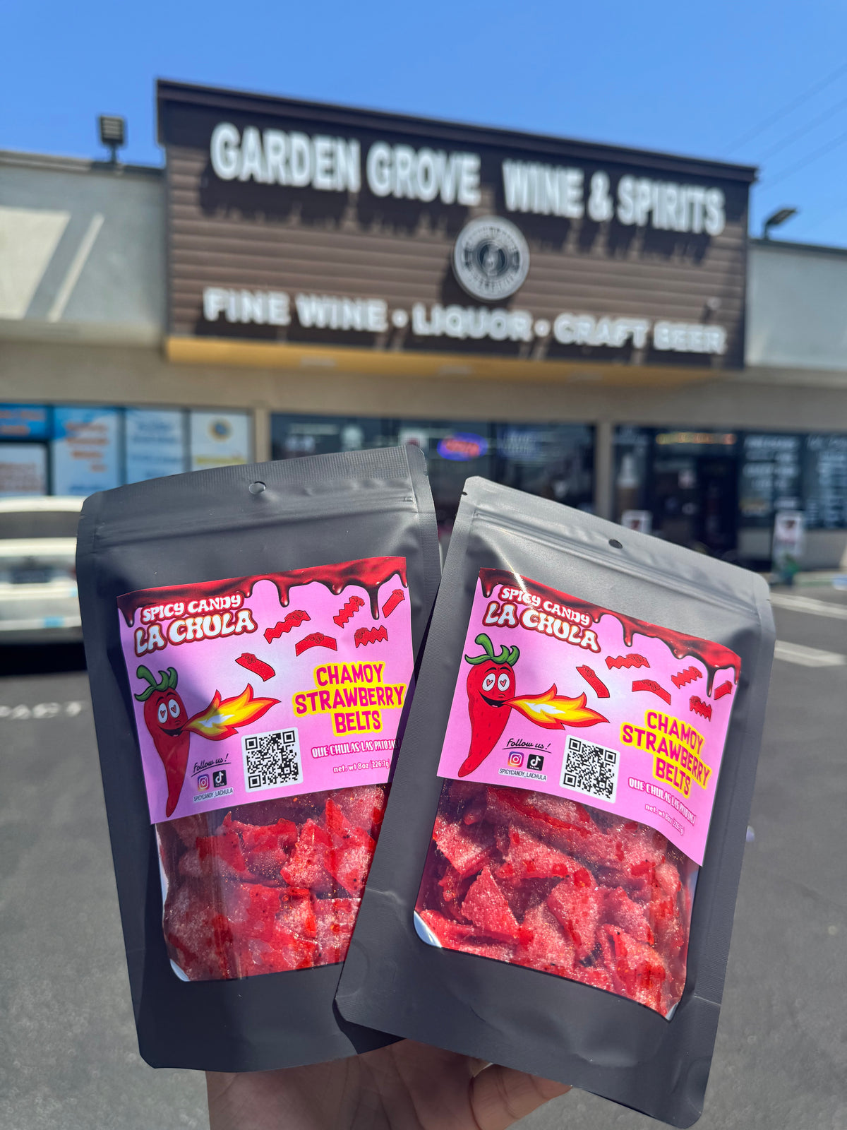 Chamoy Strawberry Belts