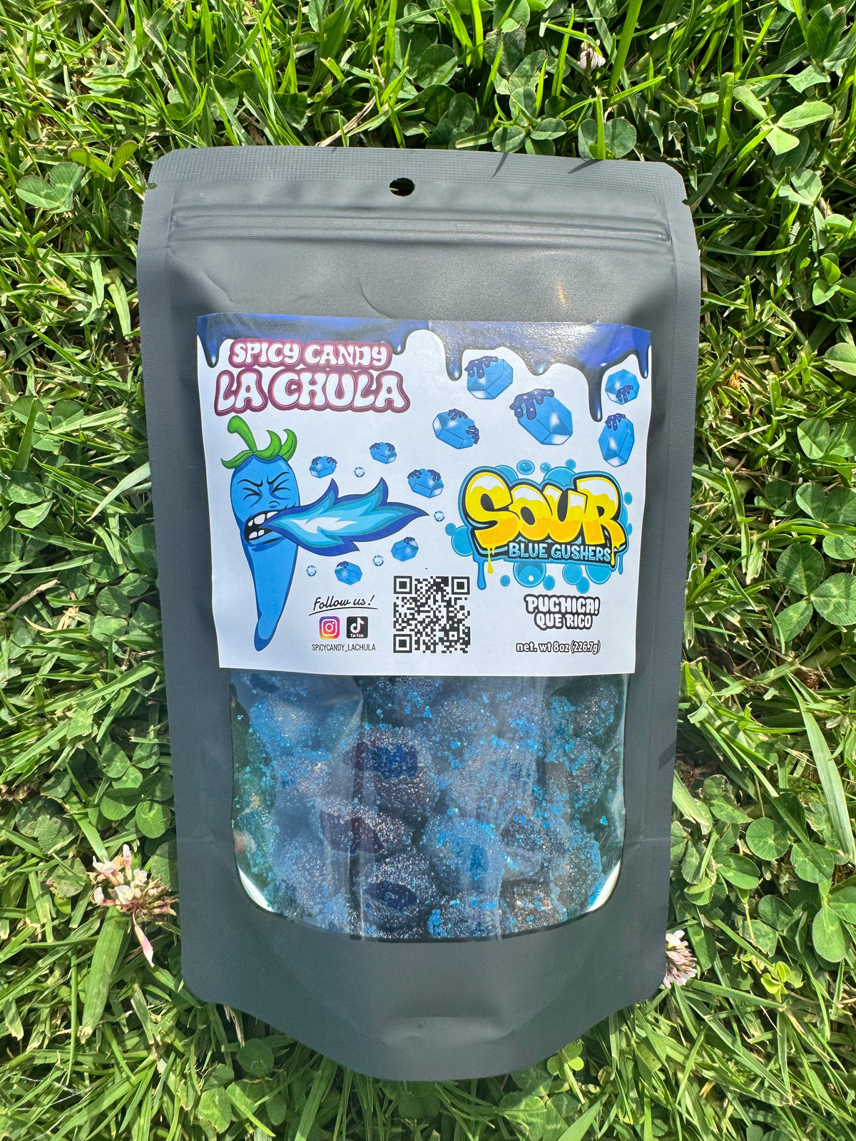 Sour Blue Razz Gushers