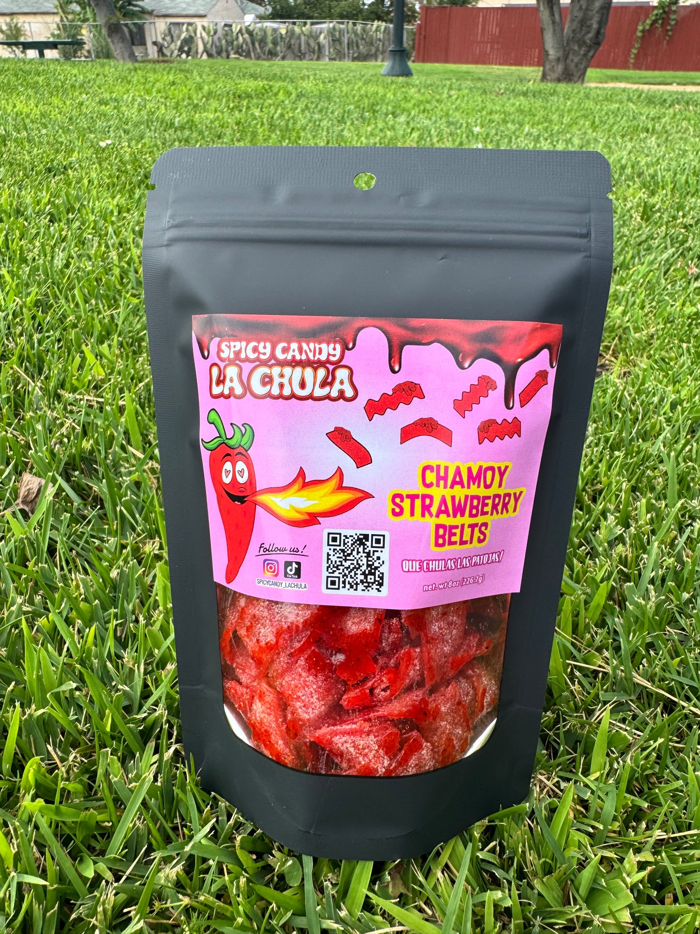 Chamoy Strawberry Belts