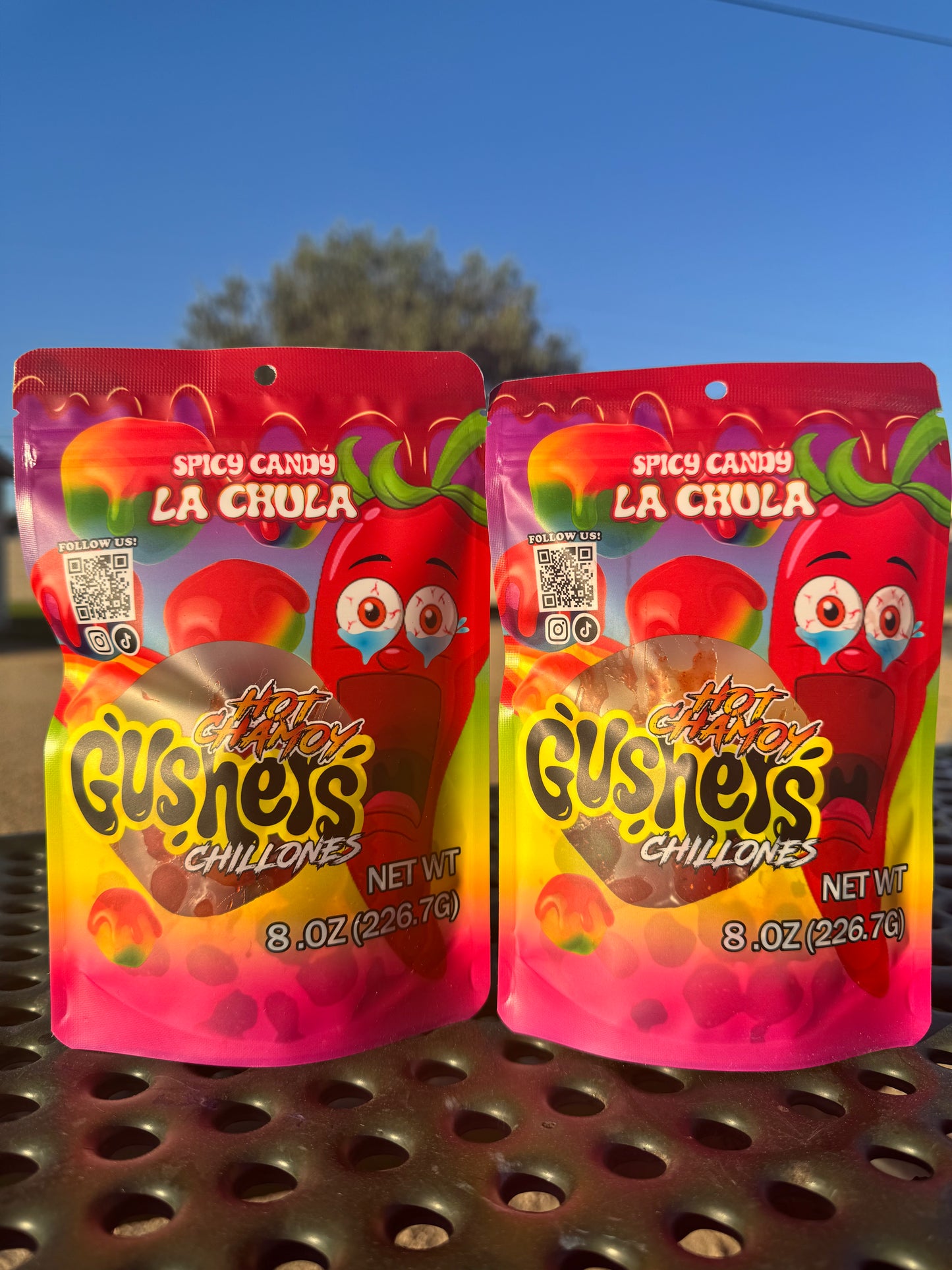 Extra Hot Chamoy Gushers - Gushers chillones
