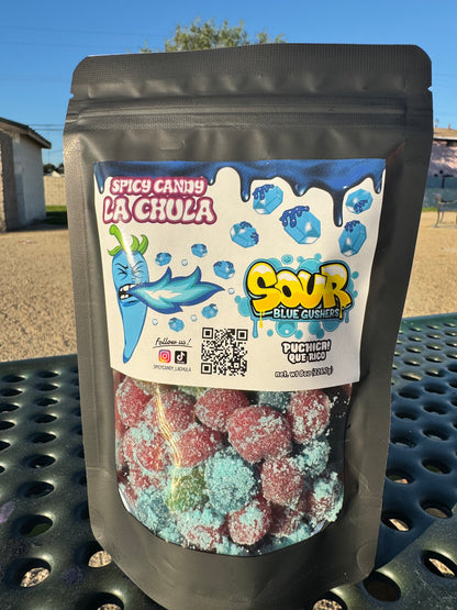 Sour Blue Razz Gushers