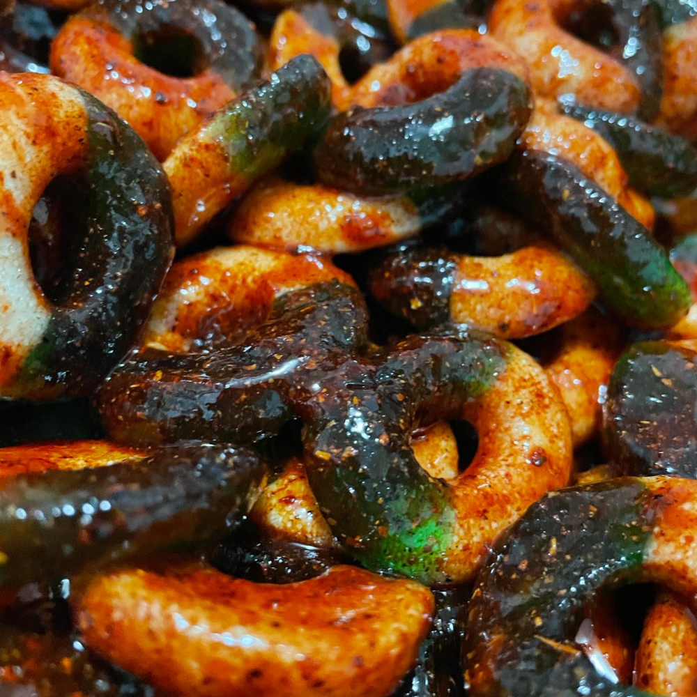 Chamoy Apple Rings - Manzana que Calida!!